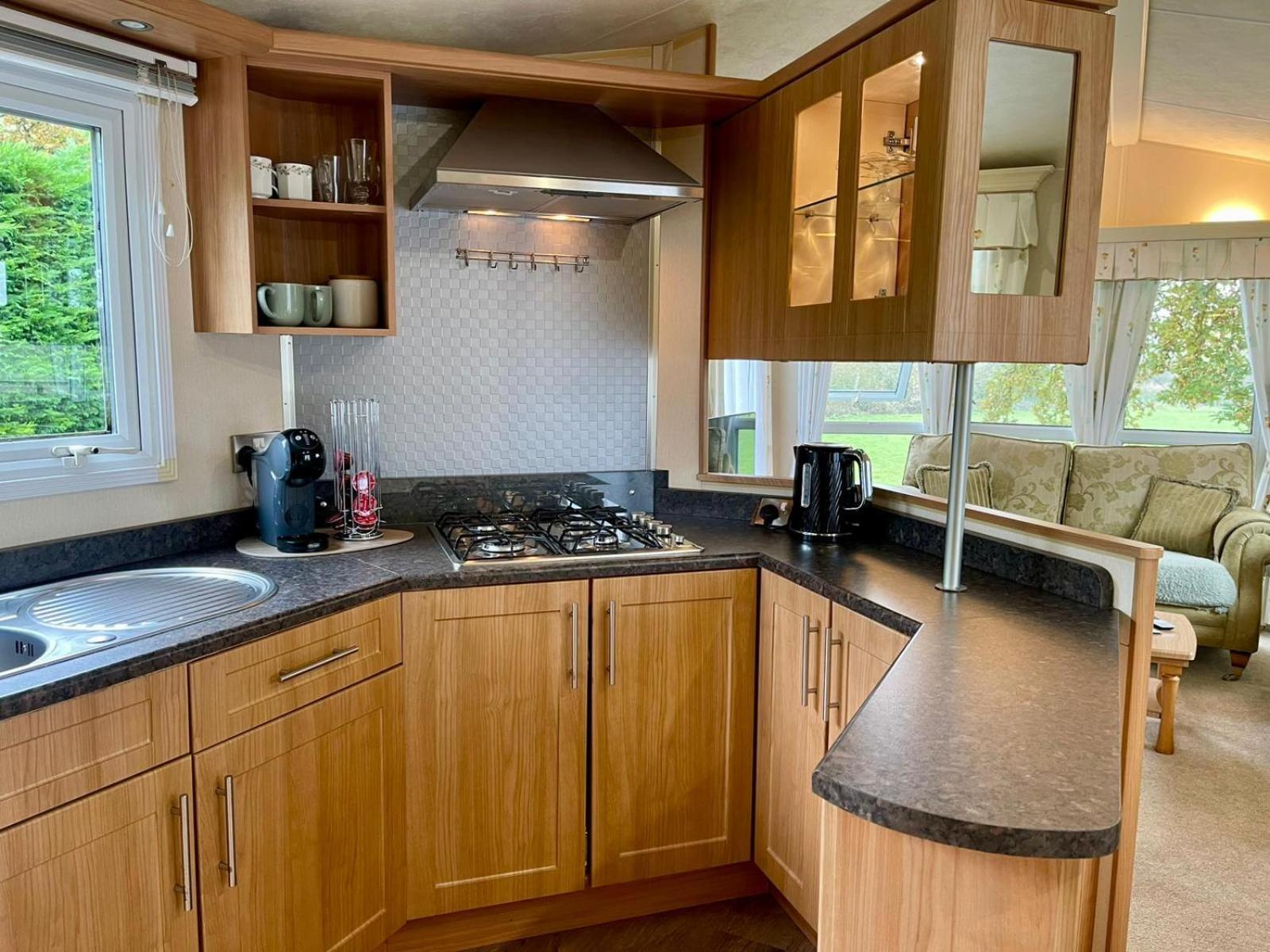 Severnside Boat And Caravan Park Gloucestershire - Caravan 1 Deerhurst Exterior foto